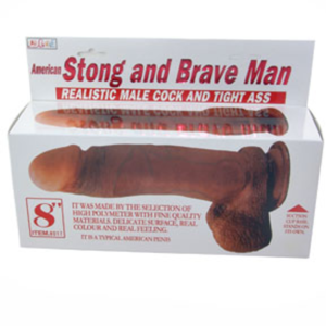 Dildo Brave Man PVC base de succión