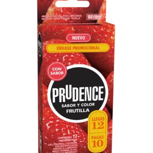 Preservativos Prudence Frutilla 12 und