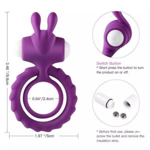 Anillo Vibrador Rabbit