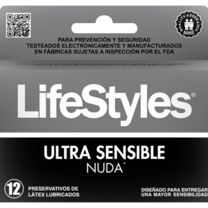 Lifestyles Preservativos Nuda – Ultra sensible x 12 unidades