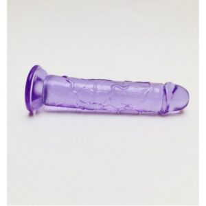 Consolador Jelly Con Ventosa Morado