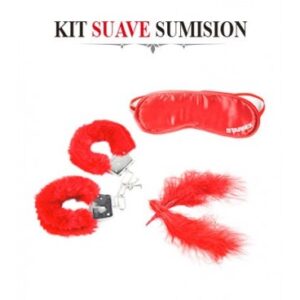 Kit Suave Sumisión Esposa-Cegadera-Plumas