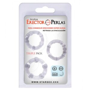 Set De Anillos Stay Hard – Transparente