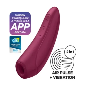 Satisfyer c/ pulso de aire Curvy 1 +