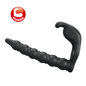Anillo Vibrador Doble Penetración con Estimulación de Clítoris